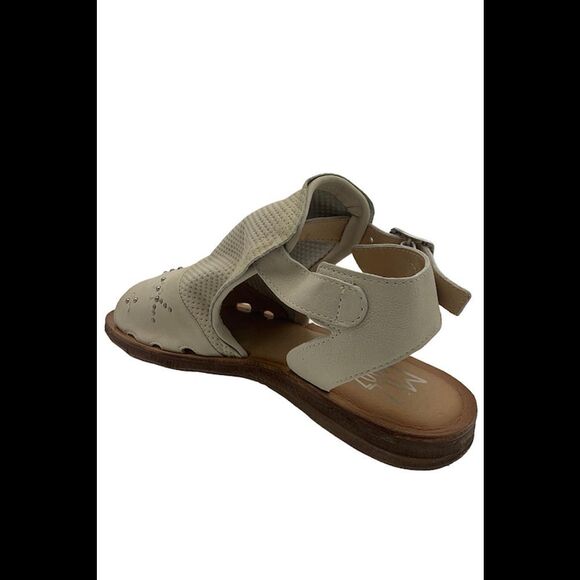 Miz Mooz Leather Ankle-Strap Sandals Fifi Linen - Medium - Picture 3 of 3